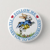 Follow-me. Ich nehme Sie nach Märchenland! Button (Vorderseite)