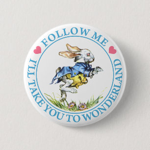 FOLLOW-ME, NEHME ich SIE NACH MÄRCHENLAND Button