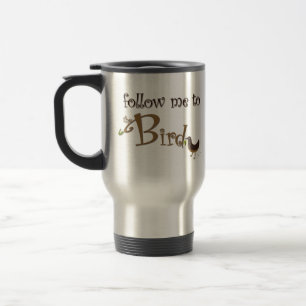 "Follow-me" Spottdrossel-Café-Reise-Tasse Reisebecher