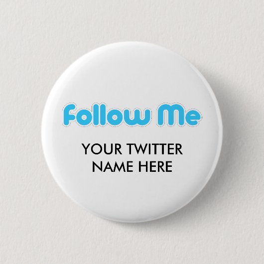Follow-me (Twitter) Button (Vorderseite)