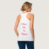 Follow-me zu Pilates Behälter Tank Top (Rückseite Vollansicht)