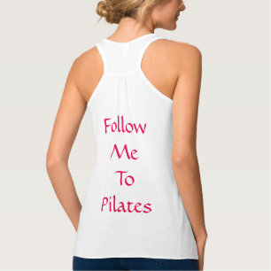 Follow-me zu Pilates Behälter Tank Top