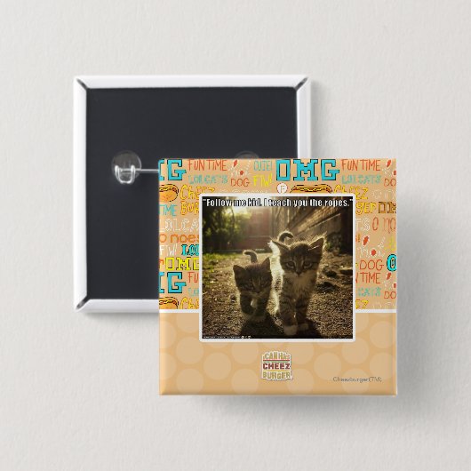 Follow-mekind Button (Vorne & Hinten)