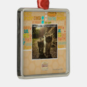 Follow-mekind Silbernes Ornament (Rechts)