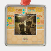 Follow-mekind Silbernes Ornament (Vorne)