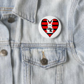 Follow-meweiß-Kaninchen Button (Beispiel)