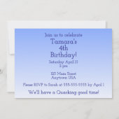 Follow the flock Invitation Einladung (Rückseite)