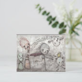 Follow the King Postkarte (Stehend Vorderseite)