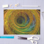 Follow the Yellow-Brick Road Across the Rainbow Seidenpapier (Handwerk)