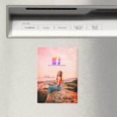 follow us facebook username social media photo  magnet (In Situ (Geschirrspüler))