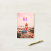 follow us facebook username social media photo  post-it klebezettel (Auf Schreibtisch)