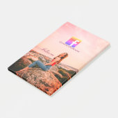 follow us facebook username social media photo post-it klebezettel (angewinkelt)