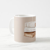 Follow Your Dreams Bücher Kaffeetasse (Vorderseite Links)