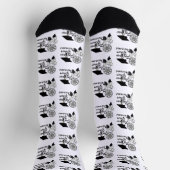 Follow Your Dreams Graduation Socken (Oben)