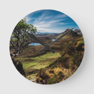 Follow your dreams! runde wanduhr