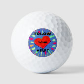 Follow Your Heart Golfball (Vorderseite)
