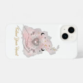 Follow Your Heart iPhone Case - Celestial Sacred iPhone Hülle (Rückseite (Horizontal))