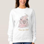 "Follow Your Heart Sweatshirt - Celestial" (Vorderseite)