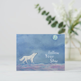 Follow Your Star Celestial Postcard Postkarte