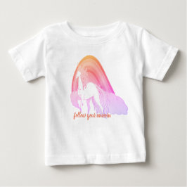 Follow Your Unicorn Baby T-shirt