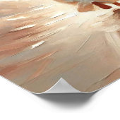 Following Him, Christian Painting, Jesus and Boy  Poster (Ecke)