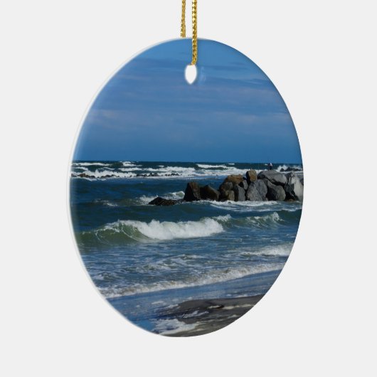 Folly Beach Atlantic Keramikornament (Rechts)