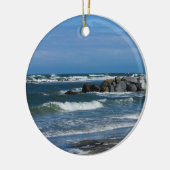 Folly Beach Atlantic Keramikornament (Links)