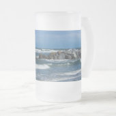 Folly Beach Atlantic Mattiert Glass Beer Tasse (VorderseiteRechts)