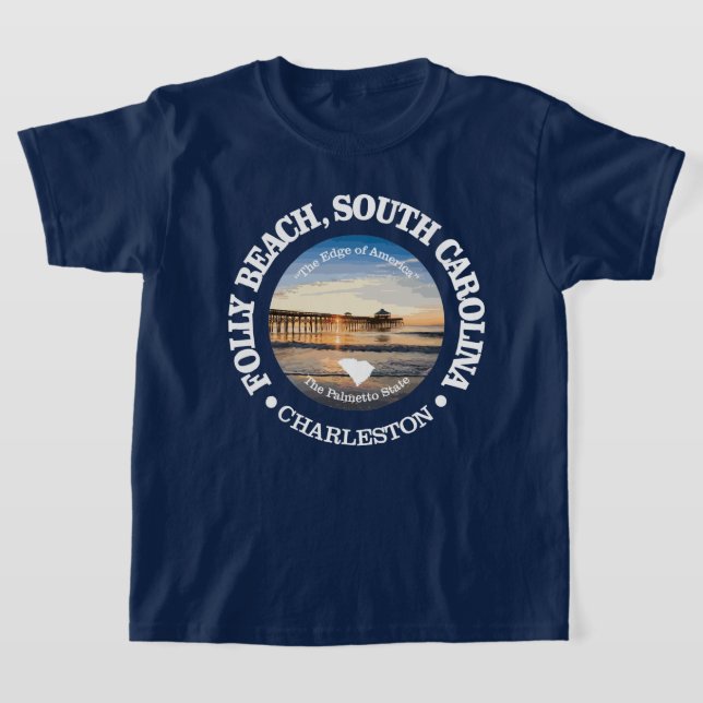 Folly Beach (C) T-Shirt (Ablage )