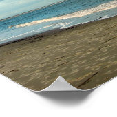 Folly Beach Lighthouse Poster (Ecke)