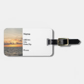 Folly Beach Morning Gepäckanhänger (Vorderseite horizontal)