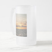 Folly Beach Morning Mattglas Bierglas (Vorderseite Links)