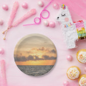 Folly Beach Morning Pappteller (Party)