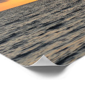 Folly Beach Morning Poster (Ecke)