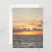 Folly Beach Morning Postkarte (Vorne/Hinten)