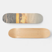 Folly Beach Morning Skateboard (Horizontal)