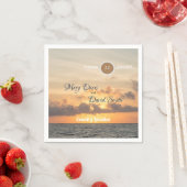 Folly Beach Morning Wedding Serviette (Beispiel)