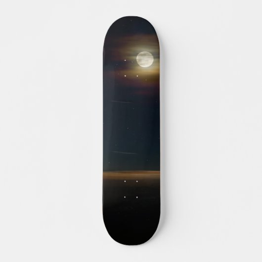 Folly Beach Night Skateboard (Vorne)