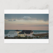 Folly Beach Pastel Postkarte (Vorderseite)