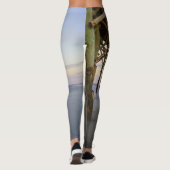 Folly Beach Pier Beauty Leggings (Rückseite)