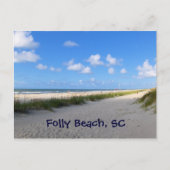 Folly Beach Postcard Postkarte (Vorderseite)