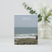 Folly Beach Postkarte (Stehend Vorderseite)