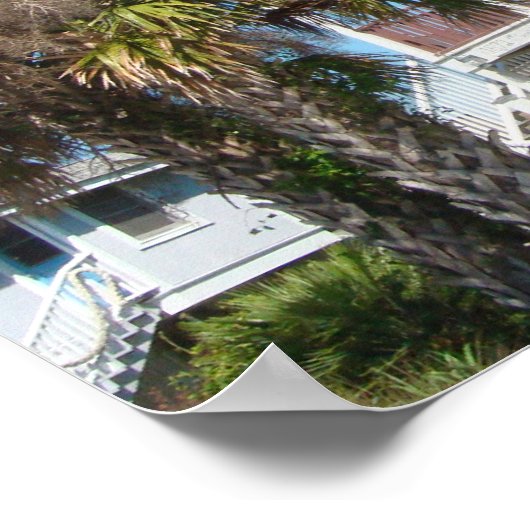 Folly Beach, SC Poster (Ecke)