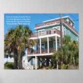 Folly Beach, SC Poster (Vorne)