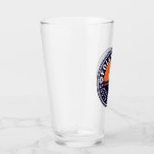 Folly Beach SC Souvenirs Retro Sunset Pier 60er Glas (Rechts)