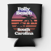 Folly Beach South Carolina Dosenkühler (Vorderseite)