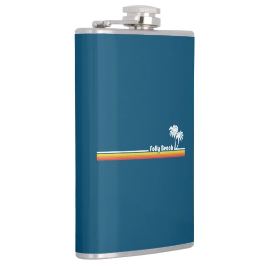 Folly Beach South Carolina Flachmann (Rechts)