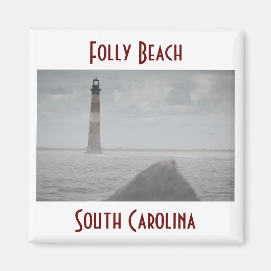 Folly Beach, South Carolina Magnet (Vorne)