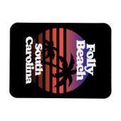 Folly Beach South Carolina Magnet (Horizontal)