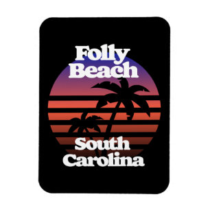 Folly Beach South Carolina Magnet